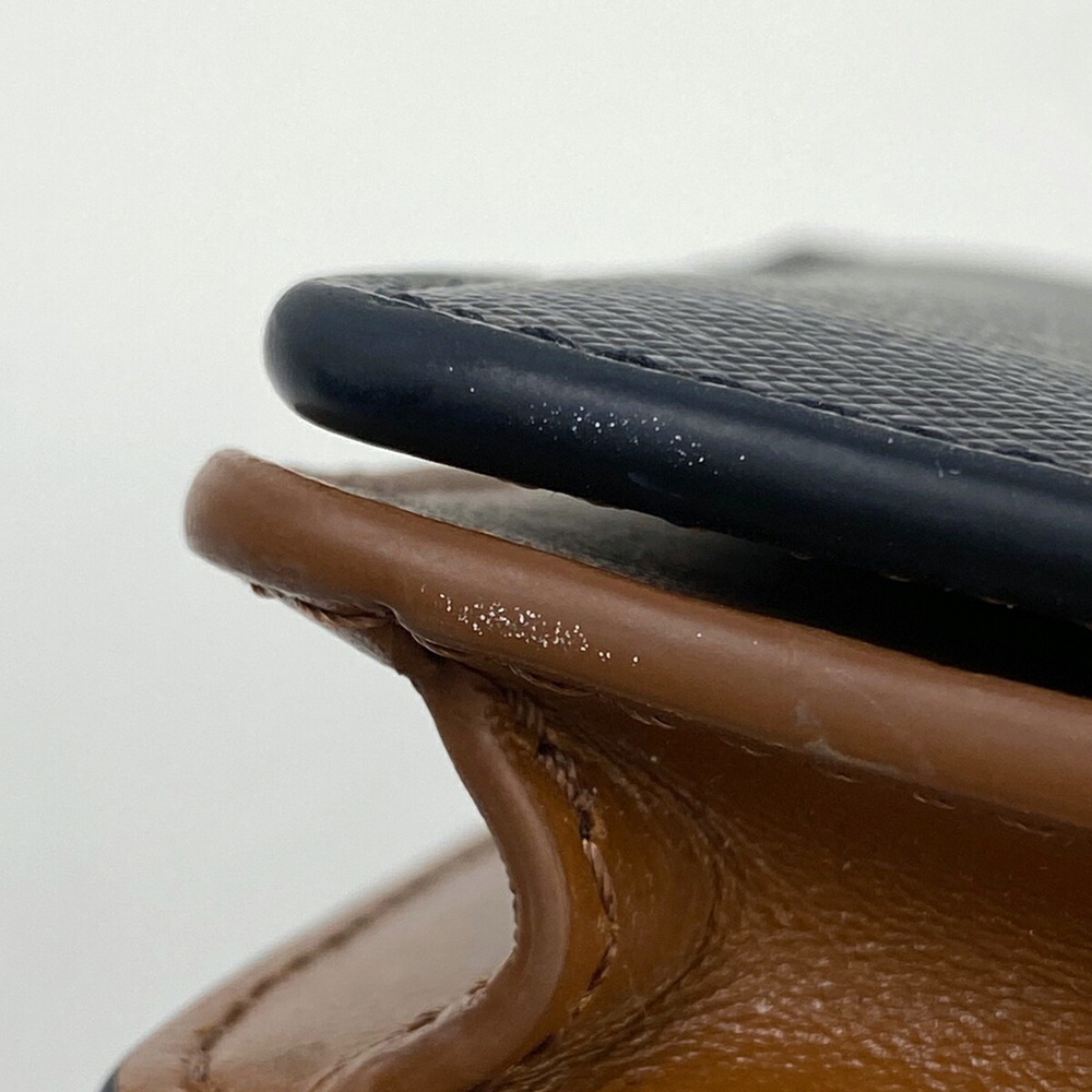 Celine Triomphe Wallet Brown Bifold Compartment Canvas Compact - Picture 4 of 7